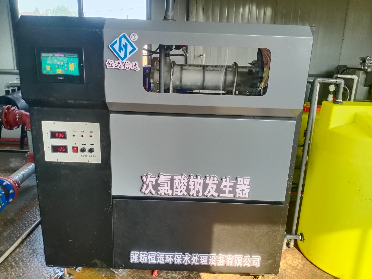 湖南常德醫院 次氯酸鈉發生器安裝現場